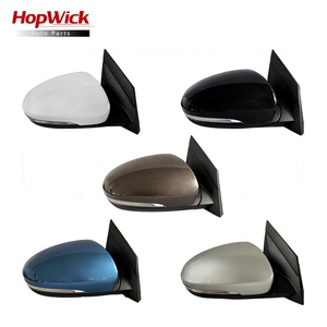 Car Accessories <strong>Door</strong> <strong>Mirror</strong> Assembly for Hyundai Tucson 2015-2019 Folding Rearview White Wing <strong>Back</strong> Side <strong>Mirror</strong> - Product Image 5
