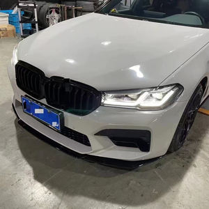 Para <span class=keywords><strong>BMW</strong></span> M5 F90 <span class=keywords><strong>Competition</strong></span> ST Tipo Carbon Chin Spoiler Divisor delantero Parachoques Labio delantero 2021 + - Product Image 5