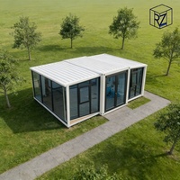 Maison conteneur préfabriquée extensible résistante au vent avec cuisine pour poste médical, longue durée de vie, Ray-Zen