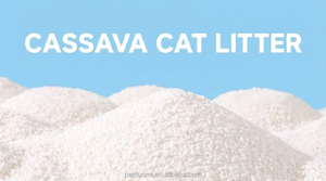 Litière pour chat en manioc en gros d'usine, légère, faible dispersion, écologique, fabricant de sable pour chat - Product Image 2