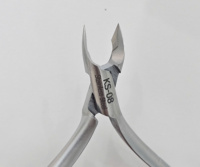 Vente en gros de pinces à cuticules en acier inoxydable, coupe-cuticules professionnels pour salon de manucure et pédicure, accessoires pour les doigts