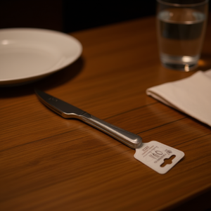 Z&Y Dinner Knife 21Cm Stainless Steel Tableware Cutlery - Product Image 3