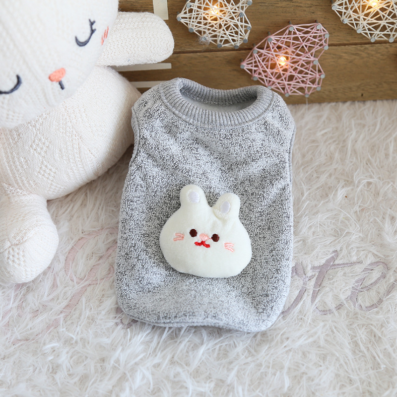 Petit lapin gris