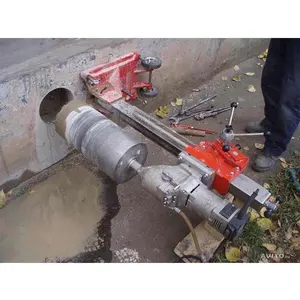 Hand Held Beton Core Boren Machine Hoge Efficiëntie Draagbare Boren En Uitboren Apparatuur