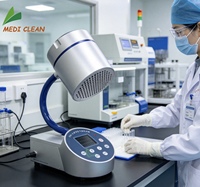 Échantillonneur d'air biologique portable, collecteur de microbes atmosphériques pour la surveillance microbiologique des ateliers pharmaceutiques et alimentaires