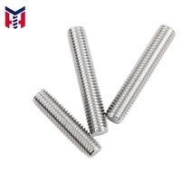 Tige filetée en acier inoxydable DIN975, norme DIN M10-M36, filetage à droite, pour usage en construction