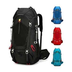 Zaino multifunzione da esterno con zaino da <span class=keywords><strong>trekking</strong></span> con zaino da campeggio impermeabile da viaggio 65l - Product Image 4