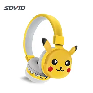 Shuoyin pikachu 806X super mario bro hello kitty kuromi детские наушники switch auriculares игрушки de pikachu kitty для детей девочек