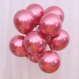 Birthday Decoration Balloons 50 Pieces 12 Inch 3.2g Factory Directly Wholesale Party Birthday 30 Cm Globos Ballon Round Air Helium Balloon For Decoration