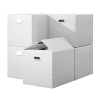 Recyclable Fabricant Forte Pp Corflute Ondulée Boîte Creuse En Plastique Coroplast Poly Stockage Déménagement Chiffre D'affaires Bos Corbeille