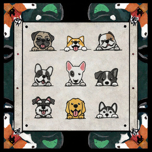 Nuevo Parche Ecológico para Niños con Diseño de Perro, Bordado, Termoadhesivo, de Tela Tejida, con Logotipo Personalizado y Varias Formas - Product Image 2