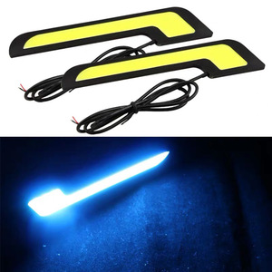 Luz de Circulación Diurna COB para Automóvil, Luz de Circulación Diurna en Forma de 7 (DRL) - Product Image 1