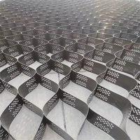 Pavé en gravier plastique pour allée Grille de protection contre les pentes Parking Stabilisateur de sol géocellule