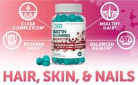Vitamin Rambut Berbentuk Permen Jeli Beruang 2022 Sampel Gratis Grosir Dengan Kemasan Kaleng 5000 mcg Dengan Kolagen Suplemen Perawatan Kulit 60 Buah