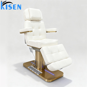 Table de massage électrique moderne KISEN pour soins du visage et spa capillaire, idéale pour salons de beauté et centres de cosmétologie - Product Image 4