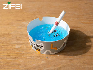 ที่เขี่ยบุหรี่แบบใช้แล้วทิ้งคุณภาพสูง 25 ชิ้น แบบพกพา หนาพิเศษ ไร้ควัน พร้อมบาล์มดูดซับขี้เถ้า - Product Image 6