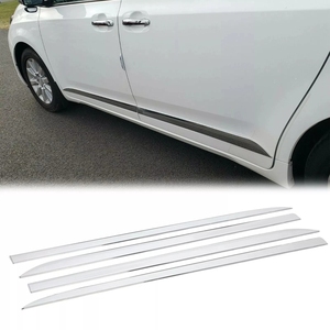 Moldura <span class=keywords><strong>de</strong></span> ABS lateral para puerta exterior, moldura cromada, 4 Uds. Para Toyota <span class=keywords><strong>SIENNA</strong></span> 2011-2020 - Product Image 1