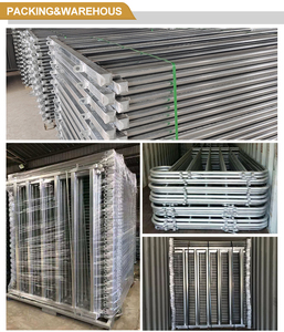 Trung quốc sản xuất chất lượng cao nóng bán gia súc hàng rào mạ kẽm kim loại hoàn chỉnh với cổng và 3D mô hình - Product Image 6