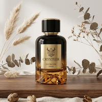 Botol Semprot Parfum Silinder Kustom Mewah dengan Pompa Semprot |   Kemasan Kaca Ramah Lingkungan Cetak Emas Sablon Sutra 30ml 50ml 100ml