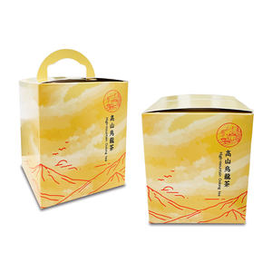 บรรจุภัณฑ์กาแฟแบบใช้ซ้ำได้เป็นมิตรต่อสิ่งแวดล้อมแบรนด์ไต้หวันรับประกันคุณภาพกล่องมือถือพิมพ์ออฟเซ็ตเคลือบด้านสำหรับส่งออก - Product Image 4