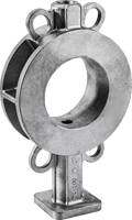 Corps de vanne papillon en acier inoxydable CF8M CF3M, moulage de précision, sur mesure, passivation, recuit, DN1000, usiné, OEM