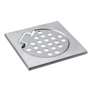Cheap 100 x 100mm 4-inches Stainless Steel Floor Drain Cover