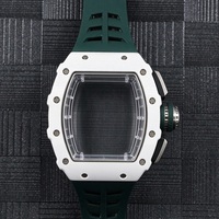 1103 Automatik-Chronograph mit Flyback-Funktion, Skelett-Zifferblatt, Titan, luxuriöse Herren-Business- und Alltagsuhr