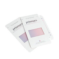 Boîte d'emballage imprimée recto-verso avec fenêtre, présentoir de produits, boîte en papier personnalisée, vente en gros