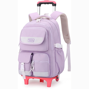 Cheap School Backpacks Removable Trolley School <b>Bag</b> <b>with</b> Stair Climbing <b>Wheels</b> China <b>Bag</b> Supplier <b>Bags</b> for Girls - Product Image 4