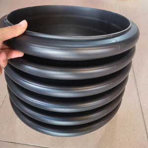 ท่อระบายน้ําลูกฟูกผนังสองชั้นระบบระบายน้ําใต้ดิน HDPE DN800mm ลูกฟูก - Product Image 2