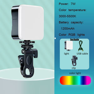 Tiktok caliente portátil resistente mini bolsillo Luz de relleno para teléfonos portátiles ordenadores fotografía luz de relleno de color ajustable - Product Image 6
