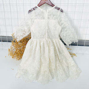 <span class=keywords><strong>Vestido</strong></span> largo <span class=keywords><strong>de</strong></span> flores <span class=keywords><strong>de</strong></span> encaje <span class=keywords><strong>de</strong></span> <span class=keywords><strong>estilo</strong></span> europeo a la moda, <span class=keywords><strong>vestido</strong></span> <span class=keywords><strong>de</strong></span> <span class=keywords><strong>primera</strong></span> comunión para niña - Product Image 2