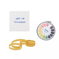 Tiras Reactivas de pH Universales en Rollo, Suministro Directo de Fábrica, Papel Indicador de pH 0-14 para Piscinas/Acuicultura
