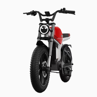 2024 baru 20-inci Moto Electrica Moped 60V 1500W 140N ban besar sepeda listrik mobilitas sepeda Kota