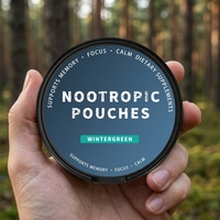 Complément alimentaire énergétique en sachet Nootropic pour adultes, 15 sachets par boîte, soutien de la concentration