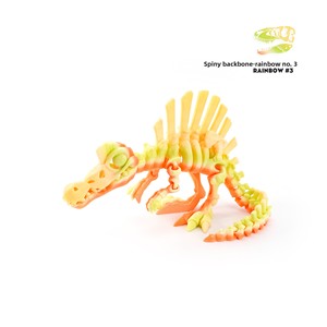 Figura de juguete divertida de la serie de dinosaurios Espinosaurio, impresa en 3D, exclusiva transfronteriza, popular, de plástico, simulación de esqueleto, regalo - Product Image 5