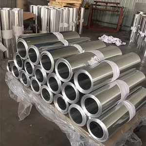 Feuille d'aluminium pur AL8011, épaisseur 0,1 mm, 0,2 mm, 0,25 mm, 0,3 mm, 0,4 mm, 0,5 mm-2,0 mm, qualité alimentaire industrielle pour emballage et isolation - Product Image 1