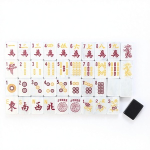 <span class=keywords><strong>Mahjong</strong></span> américain en acrylique nacré, <span class=keywords><strong>noir</strong></span> <span class=keywords><strong>et</strong></span> <span class=keywords><strong>blanc</strong></span>, portable, en cristal, pour l'exportation, vente en gros d'usine, idéal comme cadeau - Product Image 2