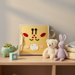Buku Aktivitas Montessori Edukasi Dini RS Terlaris, Bahan Felt, Tenang, untuk Anak Usia 8-13 Tahun, Unisex, Bersertifikasi EN71, Model Pembelajaran - Product Image 2