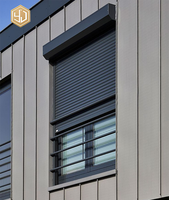 Portes d'entrée motorisées en aluminium à enroulement, anti-UV, isolation thermique, antivol, couleur personnalisée, pour villa, balcon, usage domestique