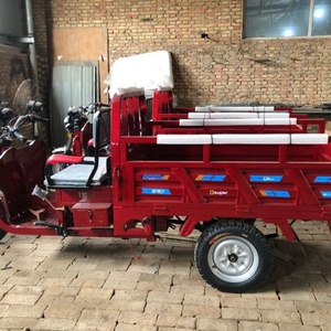 Tricycle électrique motorisé 1000W à 3 roues avec boîte arrière à levage hydraulique automatique pour le transport de passagers - Product Image 5