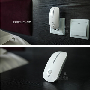 Lámpara inalámbrica inteligente con enchufe europeo, Sensor de movimiento Pir de cuerpo humano, 220v, luz de deposición inteligente - Product Image 4