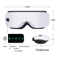 Augenpflege vibrations-Augenmassagegerät 3D Bluetooth-Beheizte Augenmassagegerät