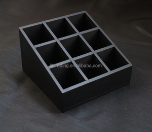 Cửa hàng mỹ phẩm bán buôn màu đen Acrylic Son môi hiển thị đứng handmade <span class=keywords><strong>Lip</strong></span> <span class=keywords><strong>Gloss</strong></span> chủ Hot Bán Nail Polish chủ - Product Image 1