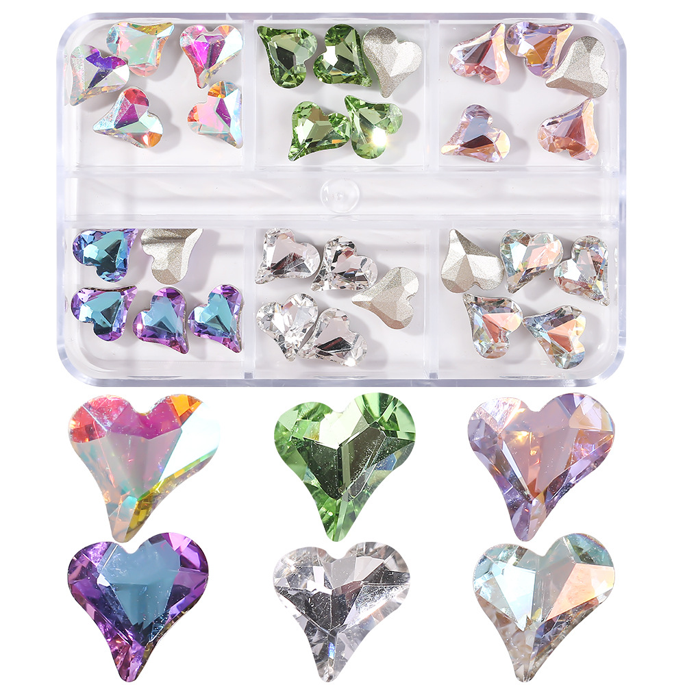 Coeur de pêche tordu