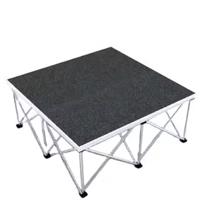 Plateforme de scène modulaire portable en aluminium ESI avec une capacité de charge de 500 kg pour les événements et les spectacles, installation rapide - Product Image 2