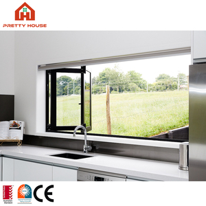 Nhôm bi gấp <span class=keywords><strong>accordion</strong></span> cửa sổ kính ban công nhôm dọc cửa sổ gấp - Product Image 6