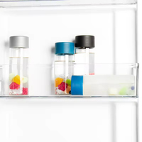 Bouteille vide transparente personnalisée en verre dépoli pour jus, boissons et eau minérale – 250ml/350ml/500ml/750ml/800ml
