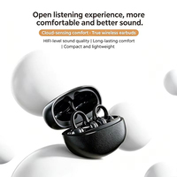 Écouteurs TWS à Conduction Osseuse Nouvelle Tendance de l'Usine Chinoise, Affichage LED, Casque Bluetooth Sans Fil pour Gaming et Sport, Logo Personnalisé