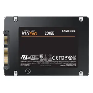 סמסונג 870 EVO SATA III 1TB SSD פנימי 2.5\" כונן מוצק מחשב נייד מחשב נייד 5400 סל""ד מהירות שדרוג זיכרון USB משתמשים יומיומיים